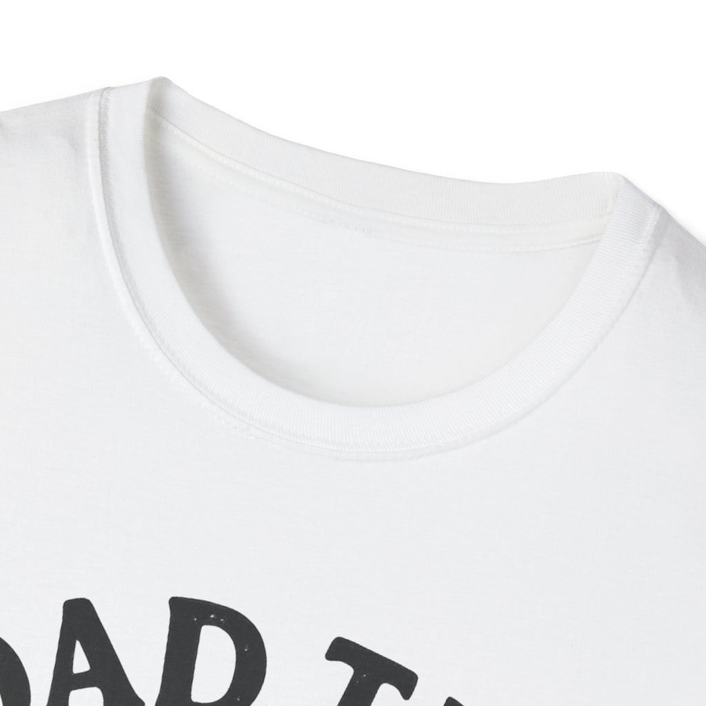 Road Trip Unisex T-Shirt with Playful Dog Graphic