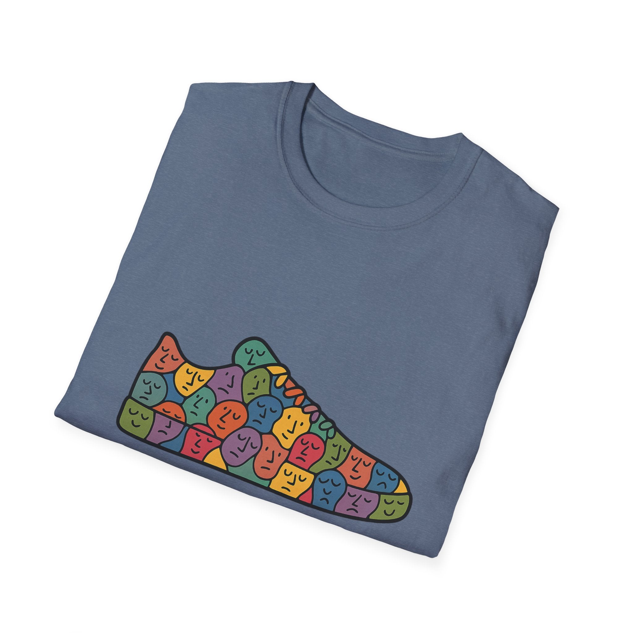 Empathy Graphic Softstyle T-Shirt: Walk in their shoes