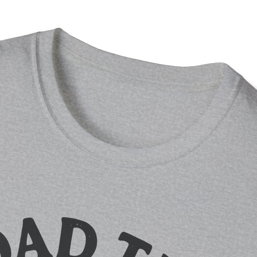 Road Trip Unisex T-Shirt with Playful Dog Graphic