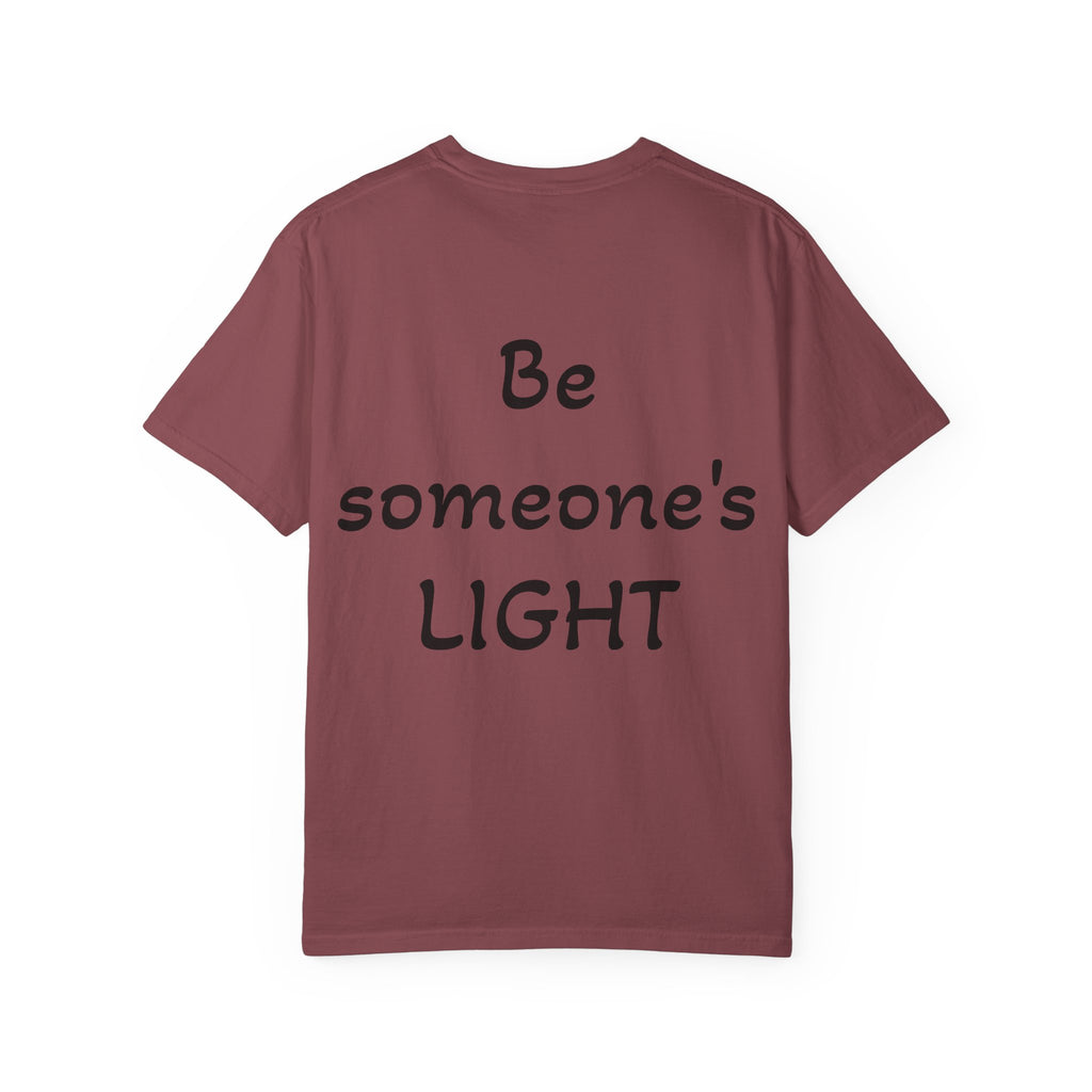 Positive Message Unisex T-Shirt - 'The World is Heavy, Be Someone's Light'