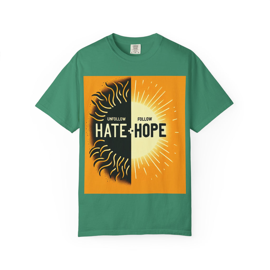 Hope vs Hate Inspirational Unisex T-shirt