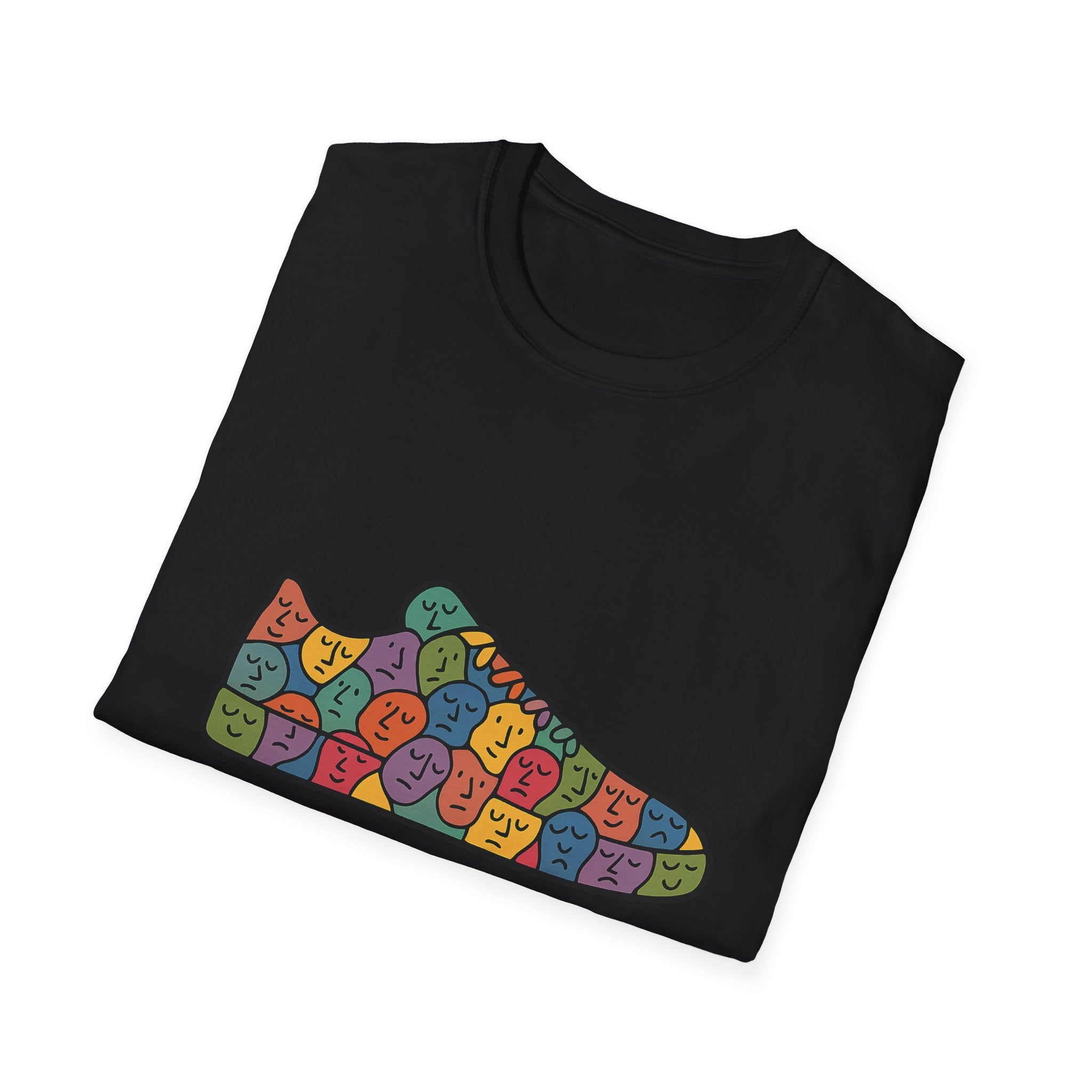 Empathy Graphic Softstyle T-Shirt: Walk in their shoes