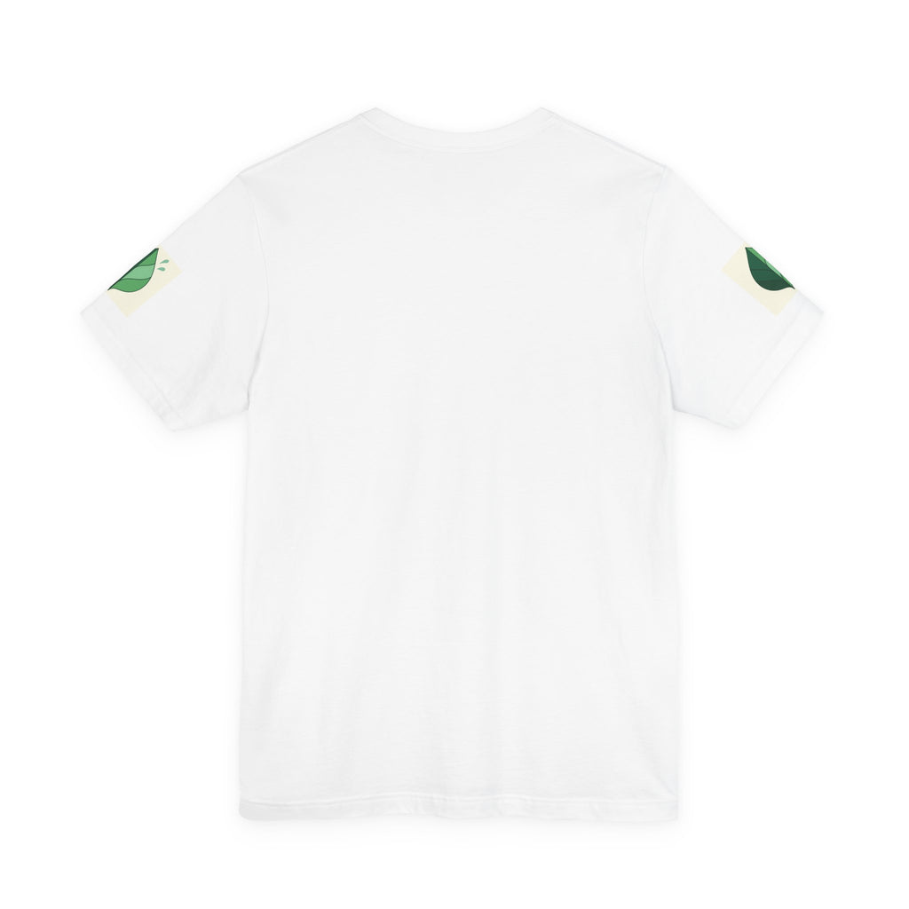 Smiling Earth Unisex Tee - Eco-Friendly Whimsical Design for Nature Lovers and Environmental Advocates