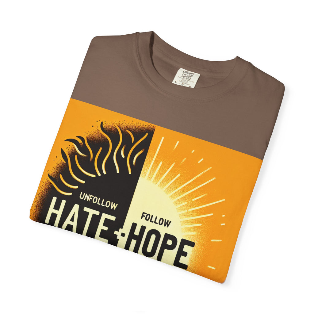 Hope vs Hate Inspirational Unisex T-shirt