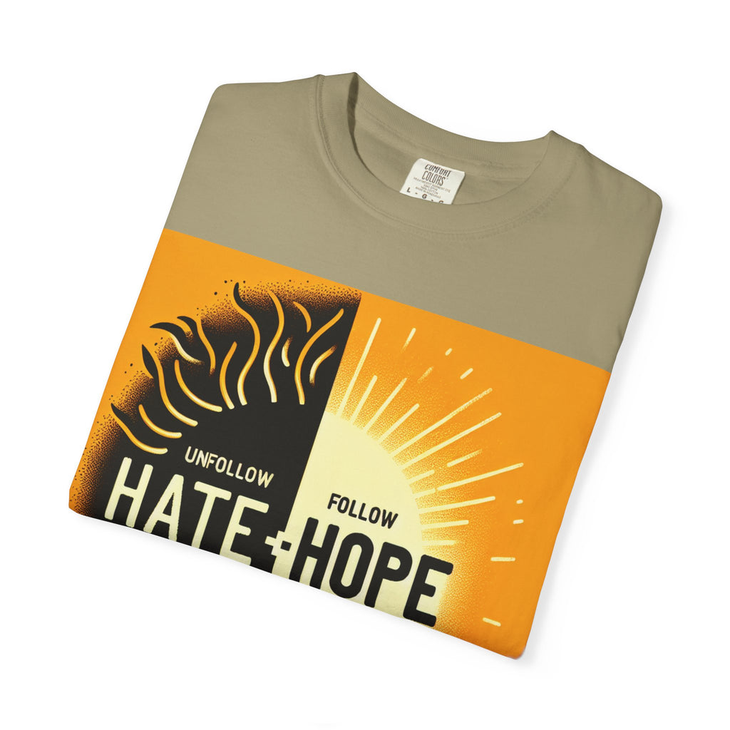 Hope vs Hate Inspirational Unisex T-shirt