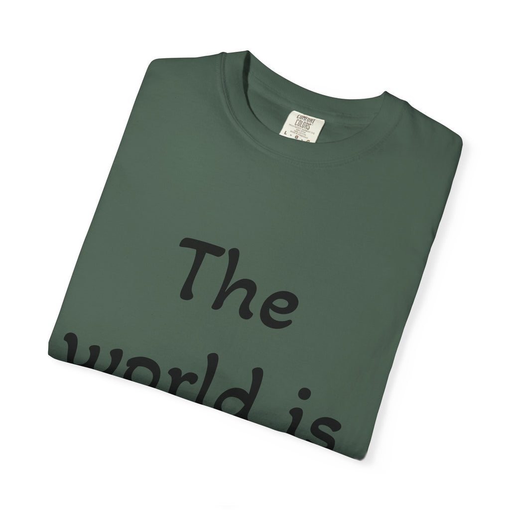 Positive Message Unisex T-Shirt - 'The World is Heavy, Be Someone's Light'