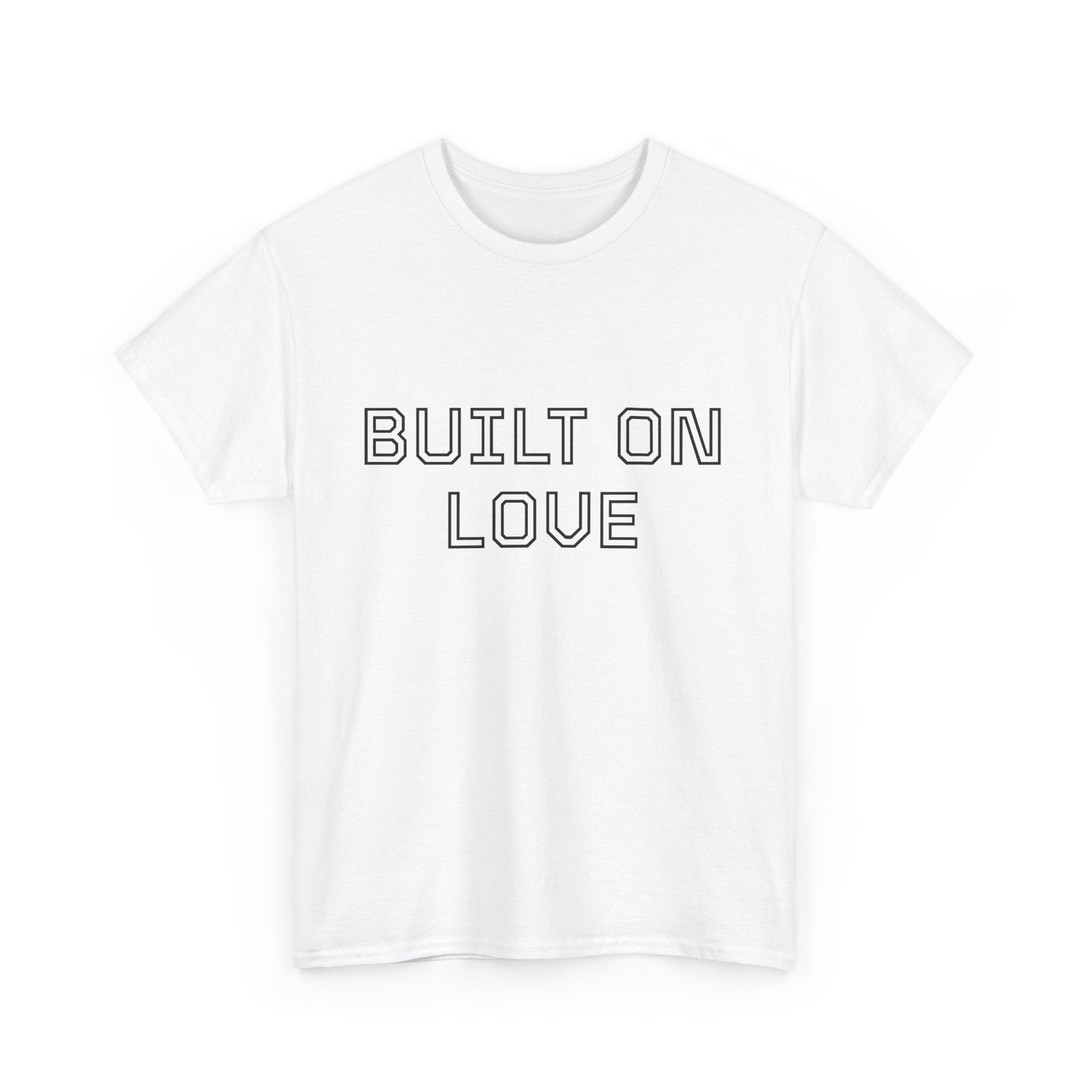 Minimalist Creed Tee — 'Gentle, Intentional' Cotton Crew