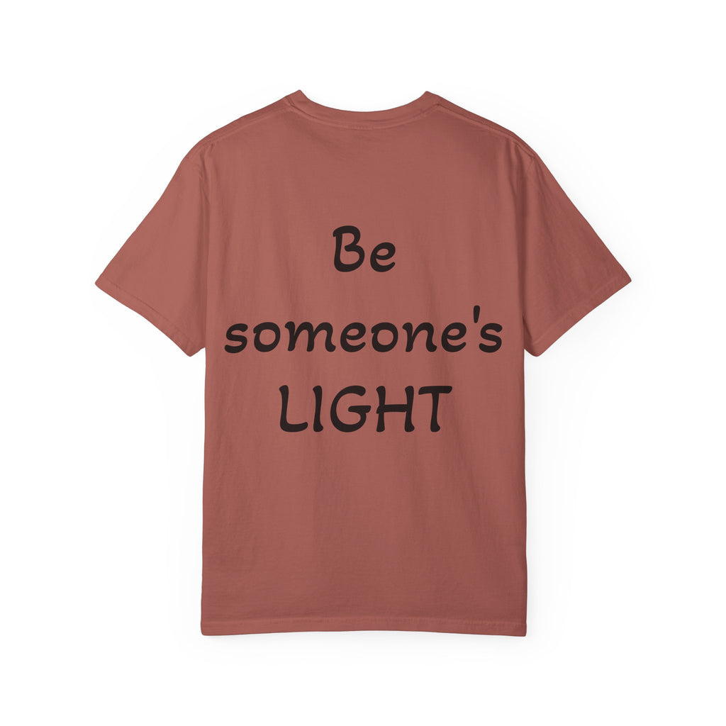Positive Message Unisex T-Shirt - 'The World is Heavy, Be Someone's Light'