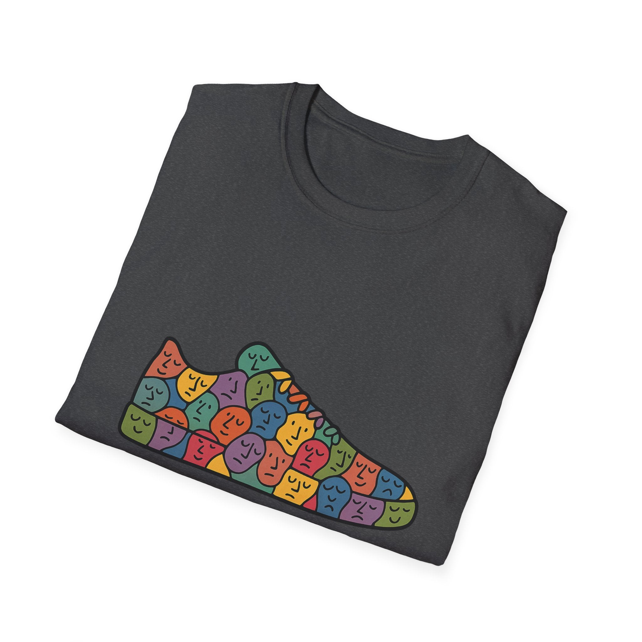 Empathy Graphic Softstyle T-Shirt: Walk in their shoes
