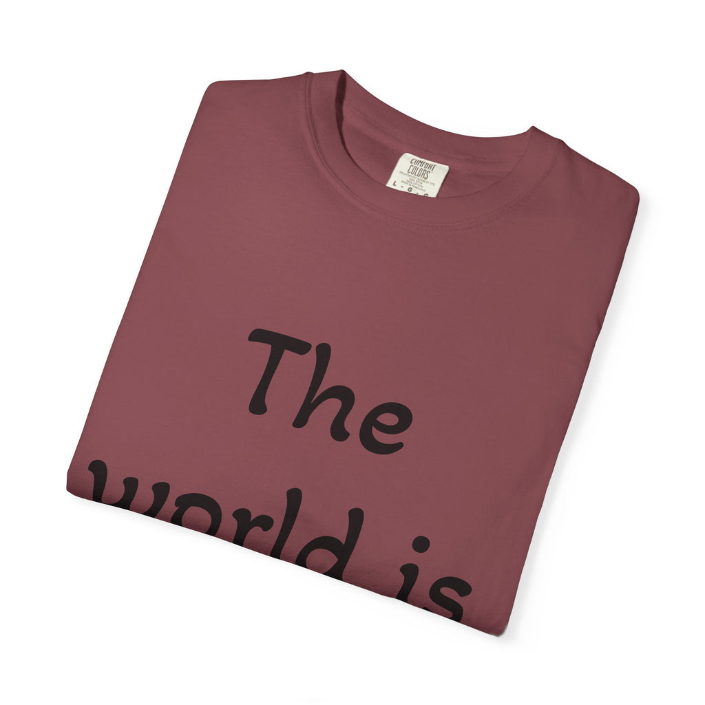 Positive Message Unisex T-Shirt - 'The World is Heavy, Be Someone's Light'