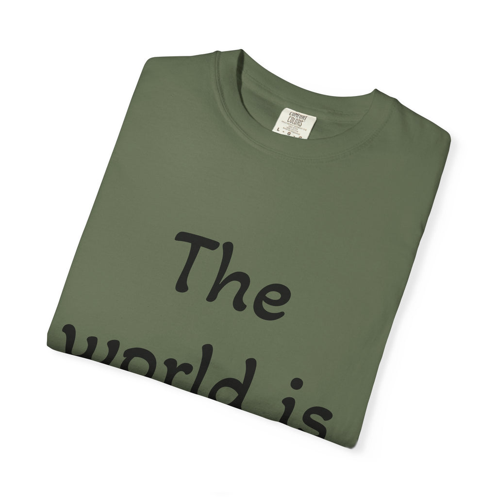 Positive Message Unisex T-Shirt - 'The World is Heavy, Be Someone's Light'