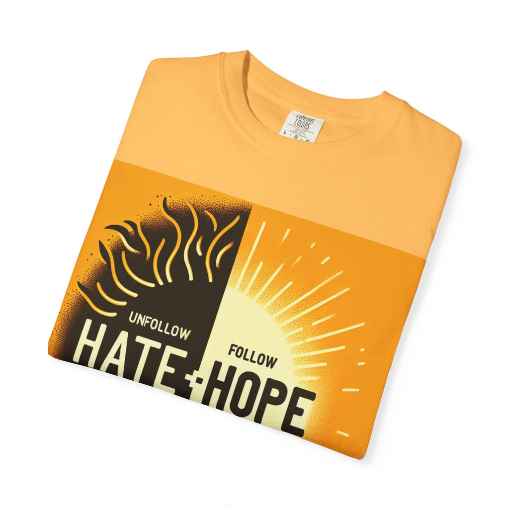 Hope vs Hate Inspirational Unisex T-shirt
