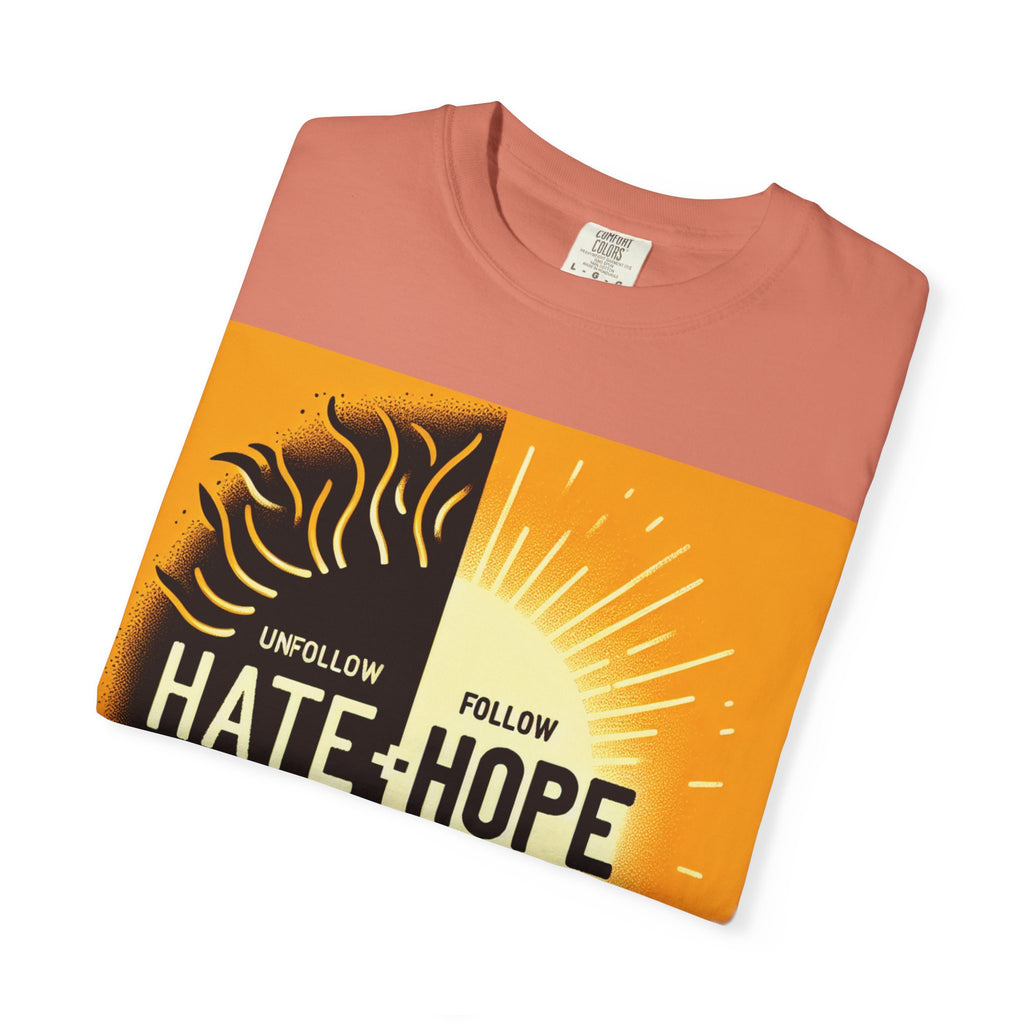 Hope vs Hate Inspirational Unisex T-shirt