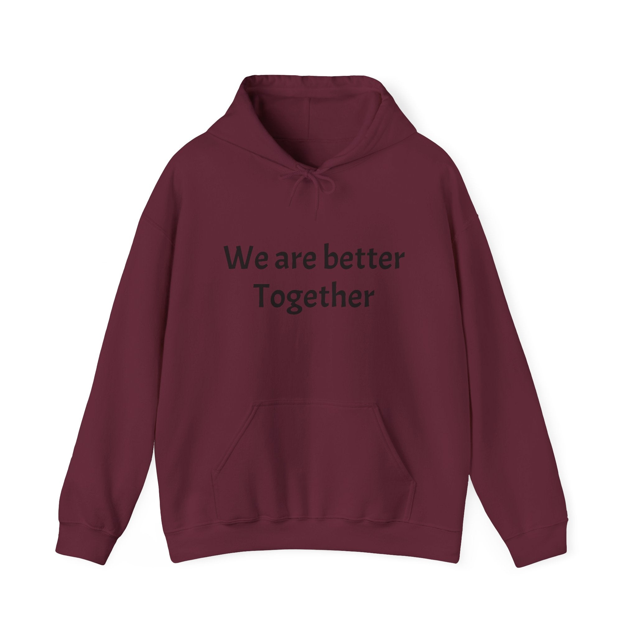 Minimalist 'We’re Stronger Together' Hoodie — Cozy Everyday Pullover