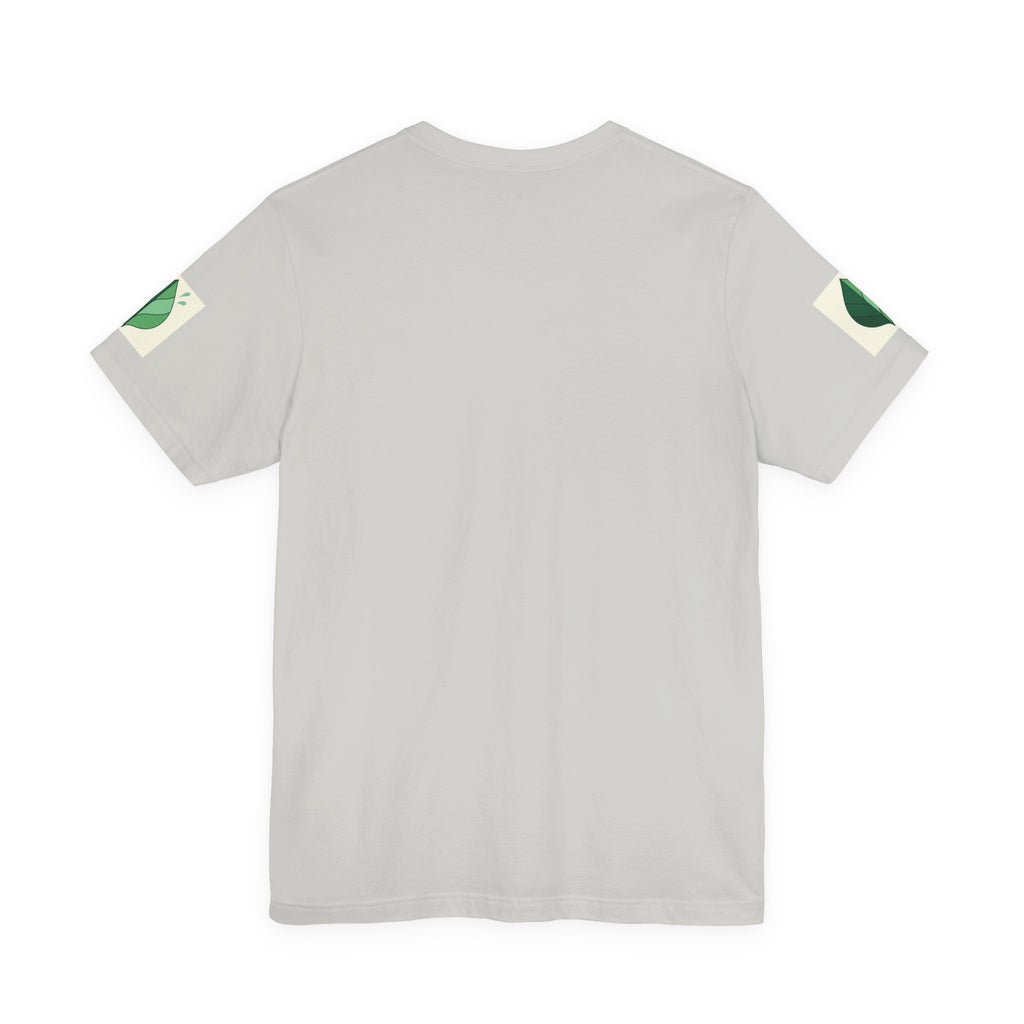 Smiling Earth Unisex Tee - Eco-Friendly Whimsical Design for Nature Lovers and Environmental Advocates