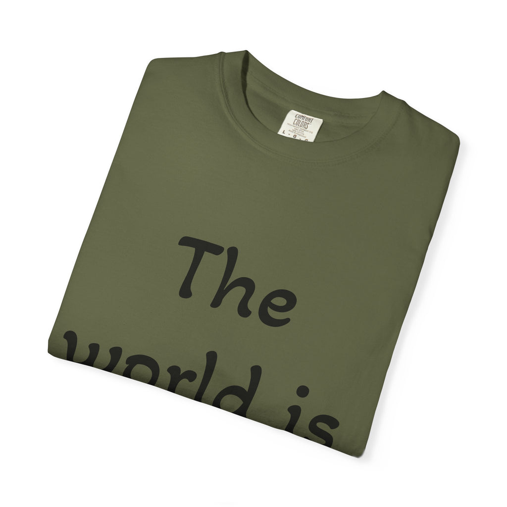 Positive Message Unisex T-Shirt - 'The World is Heavy, Be Someone's Light'
