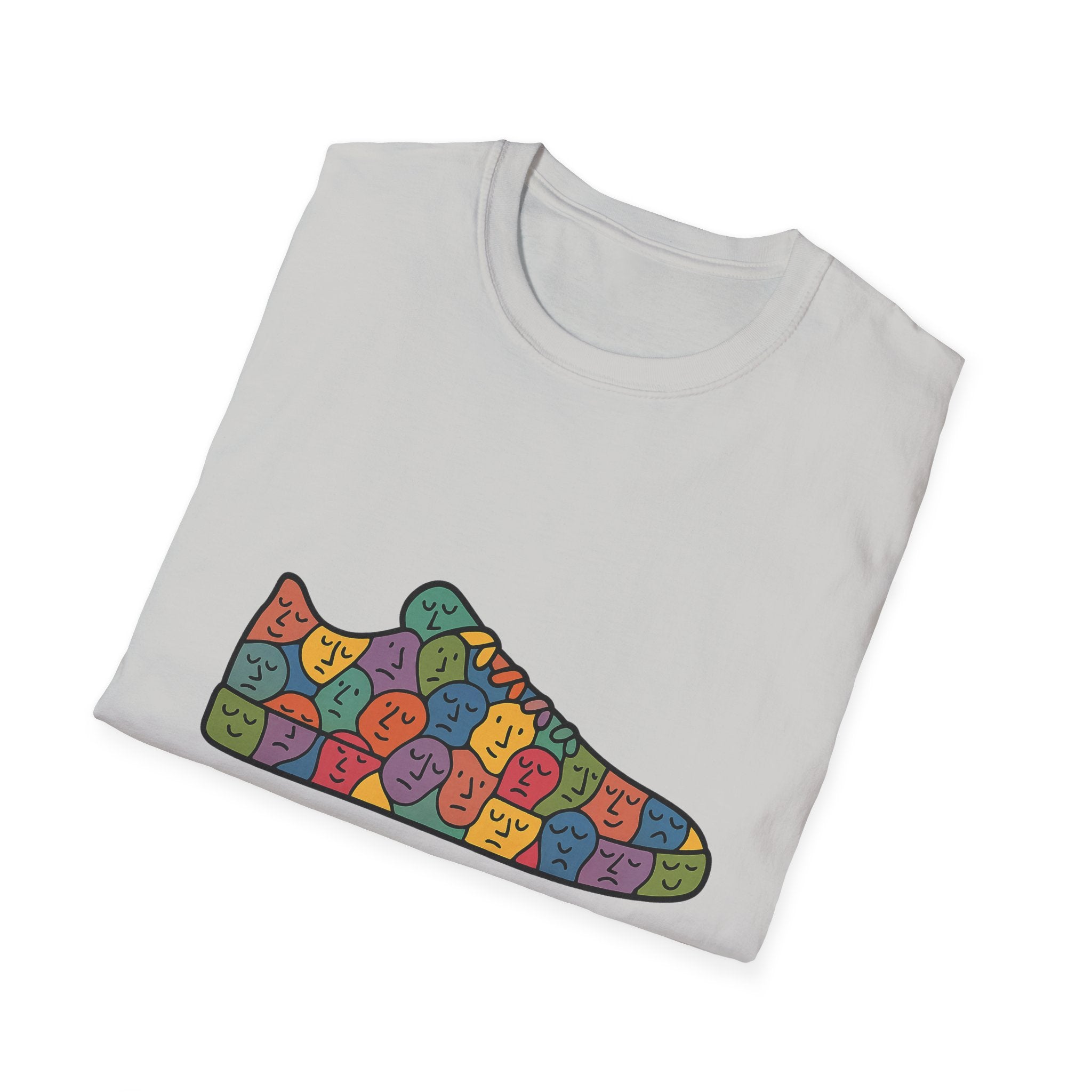 Empathy Graphic Softstyle T-Shirt: Walk in their shoes