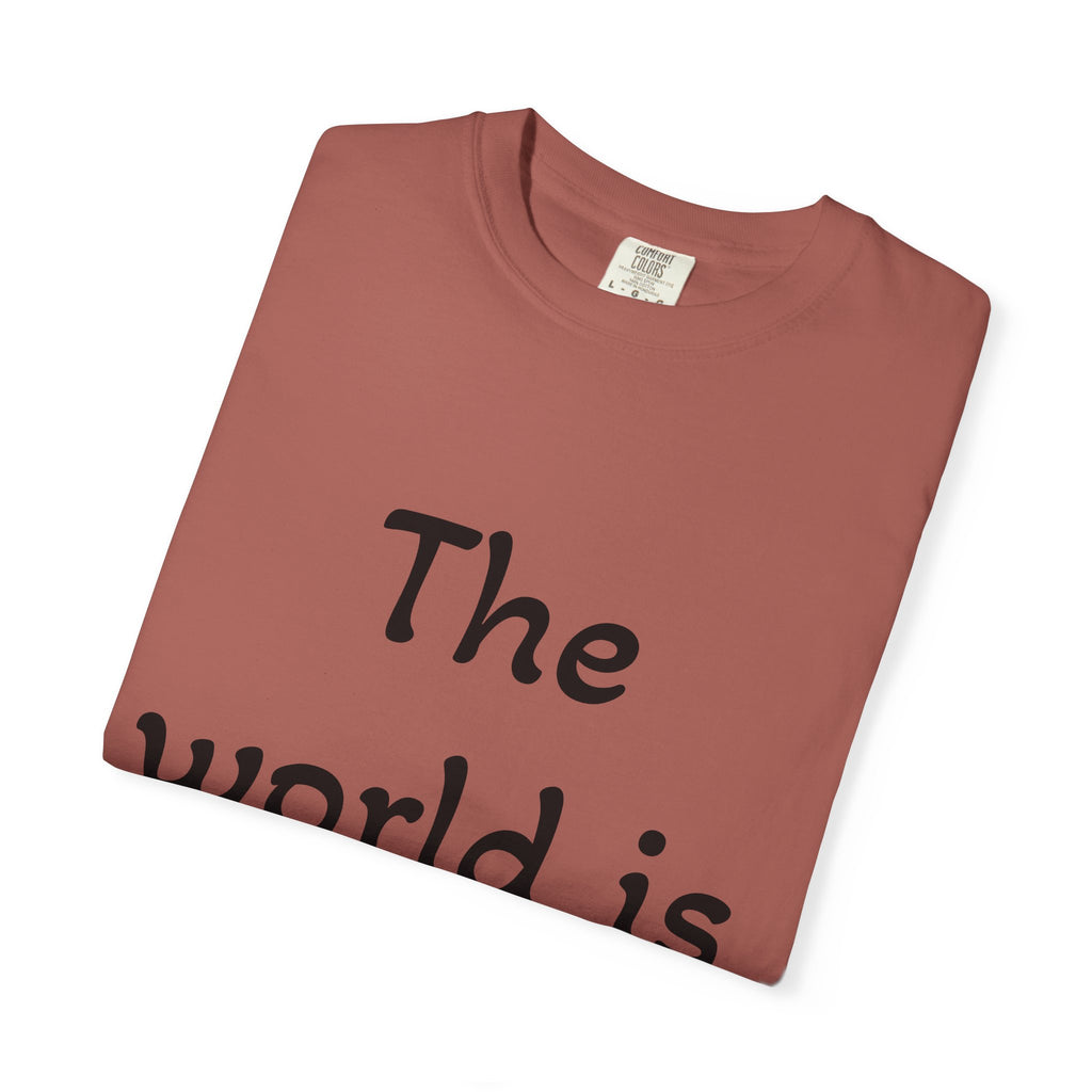 Positive Message Unisex T-Shirt - 'The World is Heavy, Be Someone's Light'